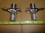 Ford Mustang Pony Emblem Right Side & Left C4ZB-16C229-B C4ZB-16C228-B. Fixed Price $30.00.