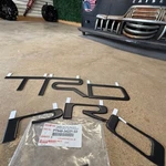 (1) 22-24 Tundra Tailgate Trd Pro Letter Inserts Matte Black Oem PT9483422102. Fixed Price $148.95.