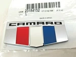 2016-2017 Chevrolet Camaro Front Fender Flag Emblem Ornament New Oem 23184152. Fixed Price $44.61.