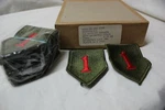 Us Military Issue Army Insignia 1ST Infantry Division Big Red 2 Patches. Fixed Price $7.95.
