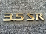 Nissan Altima 3.5 Sr Decklid Trunk Chrome Lettering Applique. Fixed Price $19.99.