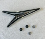 Nos Mopar 1960 Plymouth Savoy Belvedere Quarter Panel Emblem 2DR 4DR. Fixed Price $134.99.