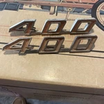 Oem Pontiac Firebird 400 Circa '68 Emblem 7728616 2115 And 9789482. Fixed Price $49.99.