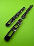 17 21 Jeep Grand Cherokee Front Set Door Black Chrome Emblem 6863 8530AA. Fixed Price $22.00.