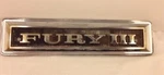 1968 Plymouth Fury Iii Oem Fender Emblem # 2786336. Fixed Price $39.95.