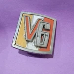 BIN12 Used Vintage V6 Emblem Jeepster Commando Trim Badge Ornament Cj Truck. Fixed Price $24.99.