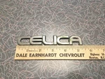 Oem 1980'S Toyota "celica" Emblem Badge Nameplate 1982 1983 1984 1985 Original. Fixed Price $5.00.