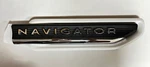 Oem 2022-2024 Navigator Rh Passenger Side Fender Emblem Pristine White & Charcoa. Fixed Price $139.99.