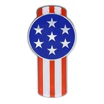 United Pacific #10966 Kenworth T680 & T880 Trucks Chrome Usa Flag Emblem. Fixed Price $55.95.