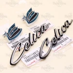 New Oem Genuine Toyota Side Emblems Chrome "celica" And Blue Dragons Kit. Fixed Price $94.38.