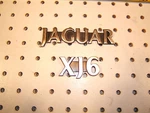 Jaguar 1987 XJ6 Rear Trunk Lid Chrome Metal 2 / EMBLEMS,1 Set Of. Fixed Price $49.00.