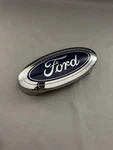 2018 - 2022 Ford Expedition Front Blue And Chrome Grille Emblem Oem Used. Fixed Price $100.00.