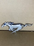 Ford Mustang MK6 Front Emblem Badge FR3B-8A224-AD Original Broken Tabs. Fixed Price $60.00.