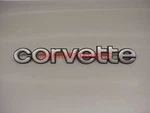 80 81 82 Corvette Rear Bumper Emblem New Gm 14016100. Fixed Price $49.95.