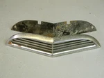 1955-57 Ford Thunderbird Hood Scoop Ornament & Block Plate Oem. Fixed Price $37.95.