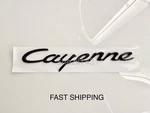 Porsche Cayenne Rear Trunk Emblem In Black 2011-2023. Fixed Price $74.00.