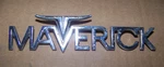 Vintage Ford Maverick Script Emblem Metal -oem Original Pre-owned DODB-16098. Fixed Price $15.00.