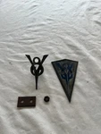 Oem Real Deal 1934 Ford V-8 Radiator Grill Badge Emblem 40-8221 Auto Trim. Fixed Price $97.63.