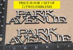 (1) Set Of Buick Park Avenue Circa '90S Emblems 25550030 + 20746963 6144. Fixed Price $15.00.