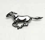 Vintage 1974 - 1978 Ford Mustang Ii Chrome Horse Grille Emblem. Fixed Price $21.95.