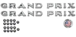 Fender Emblem Letter Set For 1969 Pontiac Grand Prix Models Made In The Usa. Fixed Price $275.98.