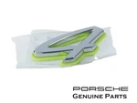 Porsche Panamera E-hybrid "4" Emblem Inscription Genuine 971853675F. Fixed Price $149.00.