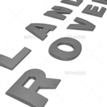For Land Rover Front Hood Nameplate Oem Emblem Letters Badge Dark Gray. Fixed Price $143.77.