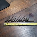 Vintage 1966 67 Chevy Malibu Fender Emblem Oem Gm 7583539 Chevrolet Original Usa. Fixed Price $20.00.
