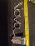 Used 1966 1967 Chevy Ii Nova Oem Gm Quarter Panel Script Emblem #7659904 PMC2. Fixed Price $15.00.