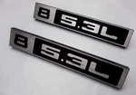 Emblem Custom Billet Front Fender '5.3L' Chevy Chevrolet Gmc Truck 1967-1972 C10. Fixed Price $110.00.