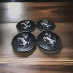 4PCS Fits Ferrari F430 458 California Carbon Fiber Wheel Hub Center Cap 281089. Fixed Price $396.00.