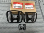 3PCS Steering Emblem Front Rear Badge For 2018-2022 Honda Accord Sedan Us Black. Fixed Price $18.98.