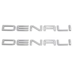 Oem New Front Door Right And Left Denali Emblem Nameplate Set 01-08 Gmc 15070426. Fixed Price $279.05.