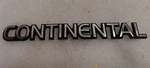 Lincoln Continental Rear Trunk 8" Emblem E80B 5442550 Ba. Fixed Price $16.99.