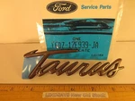 Ford 1996/97 "name Plate" Rear Bumper, Graphite "taurus" F6DZ-17E939-JA. Fixed Price $34.95.