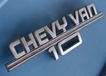 Chevy Van 1/2 Ton Rear Emblem 83-89 84 85 86 87 88 Gm Oem Badge 15640708. Fixed Price $36.99.