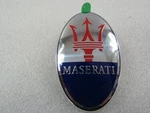 09+ Maserati Granturismo, Quattroporte, Front Bumper Emblem, New, P/n 670106516. Fixed Price $85.00.