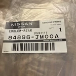 Genuine Nissan 2008-2017 Juke Rogue Sl Nameplate Trunk Lid Emblem 84896-JM00A. Fixed Price $45.99.