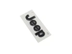 Genuine Mopar Lift-gate Applique Nameplate 68597317AA. Fixed Price $73.66.
