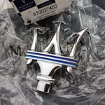 Maserati Quattroporte Front Grille Emblem Badge Blue Oem 670037403. Fixed Price $120.00.