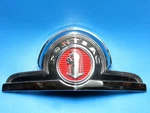 Nos Gm 1946 Pontiac Silver Streak Streamliner Torpedo Grill Hood Emblem 508620. Fixed Price $389.50.