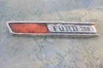 1968 Ford F250 Pickup Hood Ornament Truck Spears Front Trim Molding Ton. Fixed Price $24.00.