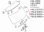 Mercedes-benz Ml W166 Rear Panel Door Model Plate A1668173400. Fixed Price $80.14.