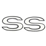 Trim Parts 4620 Ss Front Fender Emblem For 69-72 Chevelle, White, Each. Fixed Price $53.99.