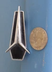 Plymouth Fury Grille Emblem Mopar Oem Vtg 1970 Chrome/black Nice 3443270. Fixed Price $44.99.