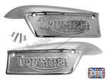 Triumph 250 500 650 750 Tank Badge Set Uk Made 1969-79 Pn# 82-9700 82-9701. Fixed Price $166.49.