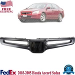 Front Grille Assembly Black Plastic For 2003-2005 Honda Accord Sedan. Fixed Price $40.30.