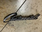 1973 Lincoln Continental Headlight Door Emblem . D2LB-13A171-AA Oem. Fixed Price $24.99.