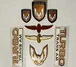 1989 Pontiac Turbo Trans Am Emblem Kit .... 20TH Anniversary Only. Fixed Price $549.00.