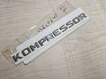 Mercedes Benz W203 Kompressor Chrome Emblem Nos New Genuine Old Stock. Fixed Price $40.00.